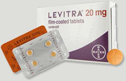 Levitra kaufen – Abbildung der Originalverpackung